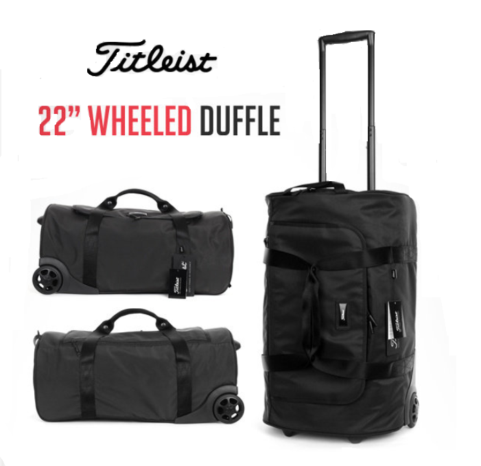 titleist essential wheeled duffel bag